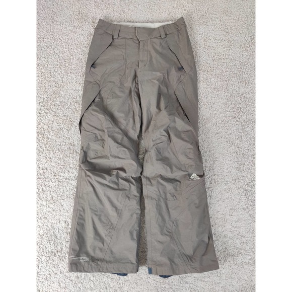 (V) Nike ACG Ski Pants Trousers Adult Women's STORMFIT SMALL Brown SnowBoarding - Picture 1 of 12